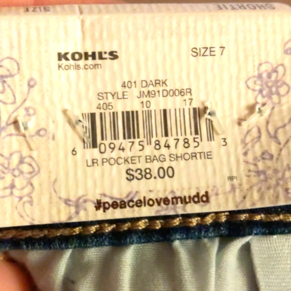 NWT Shortie Mudd Shorts - Picture 3 of 4